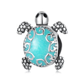 Aqua Turtle Charm - Lullaboo