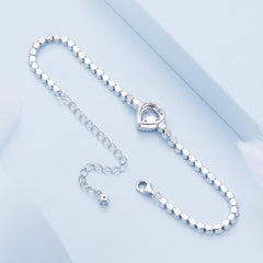 Heart Tennis Bracelet - Lullaboo