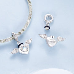Pet Memorial Urn Dangle Charm - Lullaboo