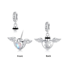 Pet Memorial Urn Dangle Charm - Lullaboo