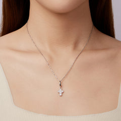 Silver Cross Dangle Charm - Lullaboo
