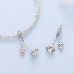 Dried Flowers Dangle Charm