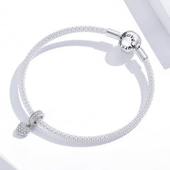 CZ Heart Dangle Charm - Lullaboo