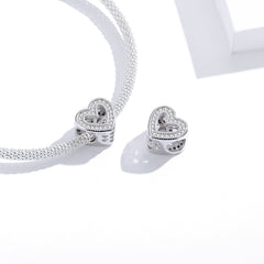 CZ Heart Charm - Lullaboo