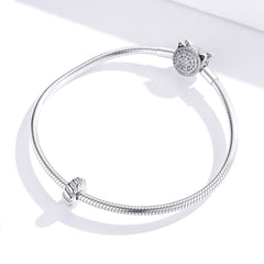 Silver Twist Clip Charm - Lullaboo
