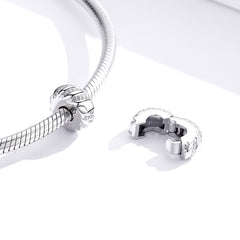 Silver Twist Clip Charm - Lullaboo