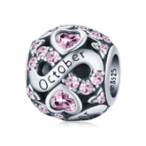 October Infinity Birthstone Charm - Lullaboo