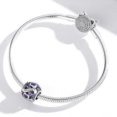February Infinity Birthstone Charm - Lullaboo