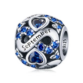 September Infinity Birthstone Charm - Lullaboo