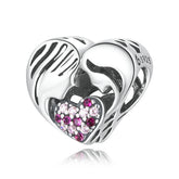 Mother & Daughter Silhouette Charm - Lullaboo
