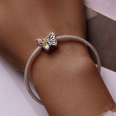 Floral Butterfly Charm - Lullaboo