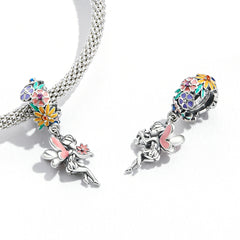 Floral Fairy Dangle Charm - Lullaboo