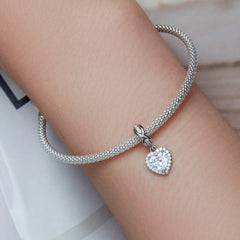 Shining Heart Pendant Charm - Lullaboo
