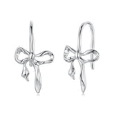 Romantic Bow Hook Earrings - Lullaboo