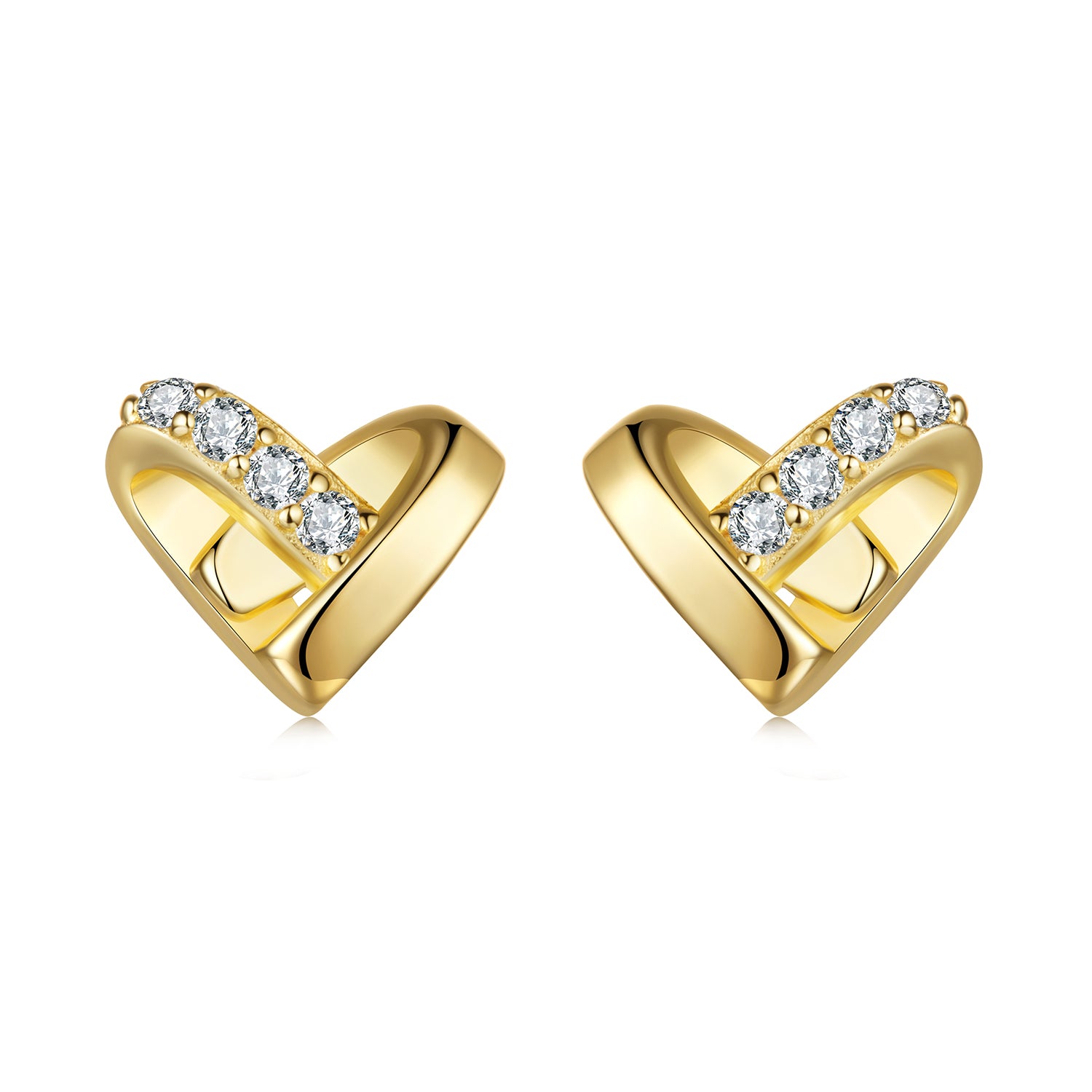 Heart Stud Earrings - Lullaboo