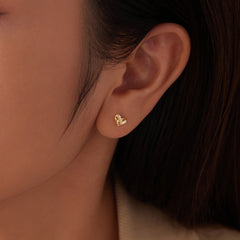 Heart Stud Earrings - Lullaboo