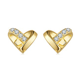 Heart Stud Earrings - Lullaboo