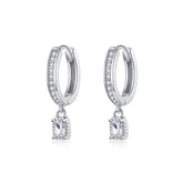 CZ Drop Earrings