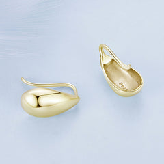 Gold Tear Drop Earrings - Lullaboo