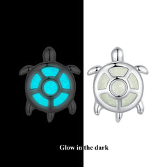Glow-In-The-Dark Turtle Stud Earrings - Lullaboo