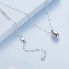 Tear Drop Pendant Necklace - Lullaboo
