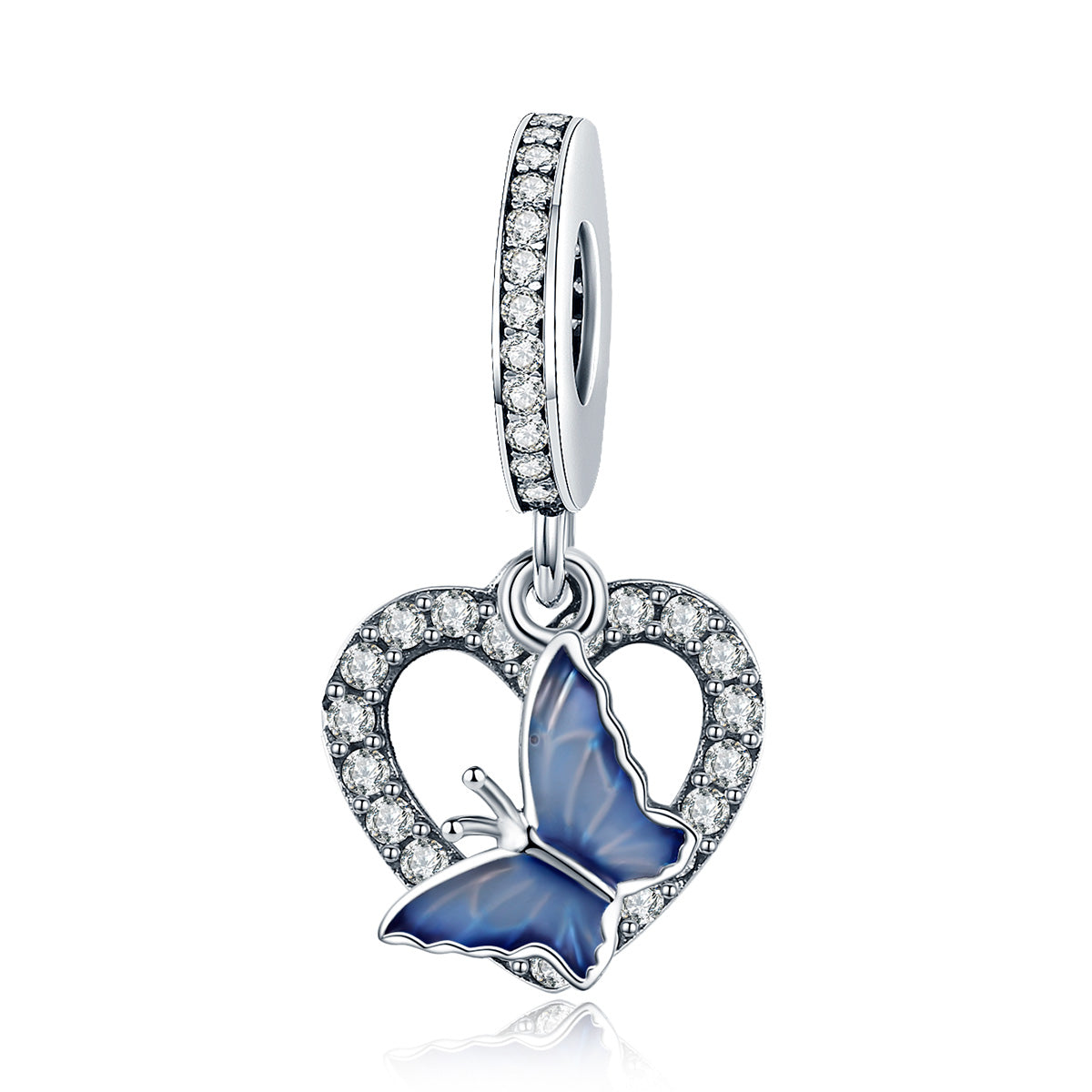 Butterfly Heart Pendant