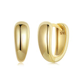 Chunky Gold Hoop Earrings - Lullaboo