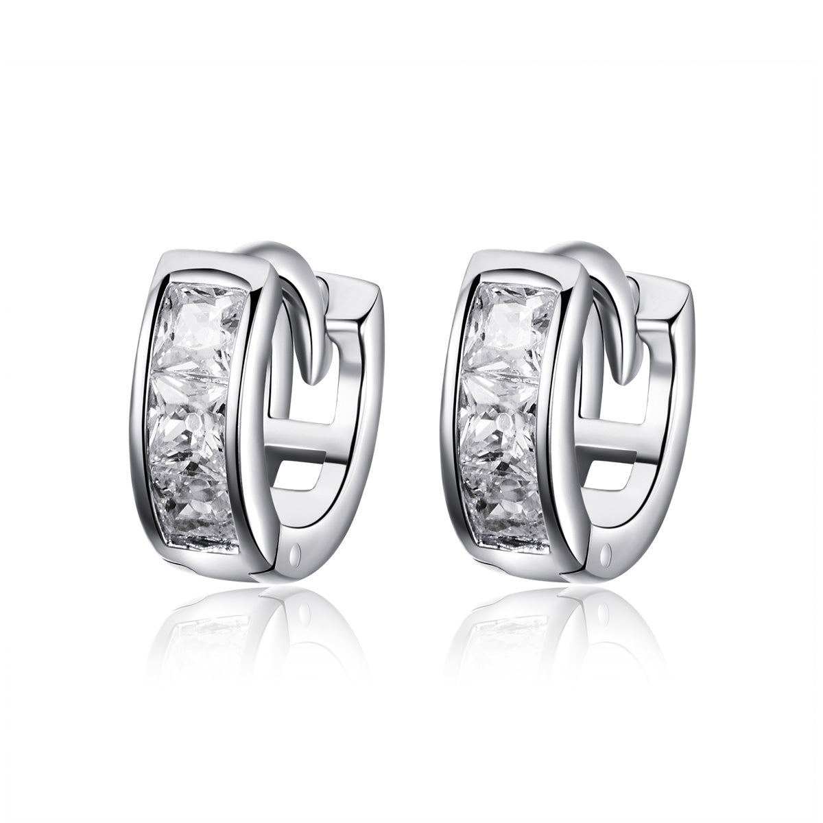 CZ Lobe Hugger Earrings - Lullaboo