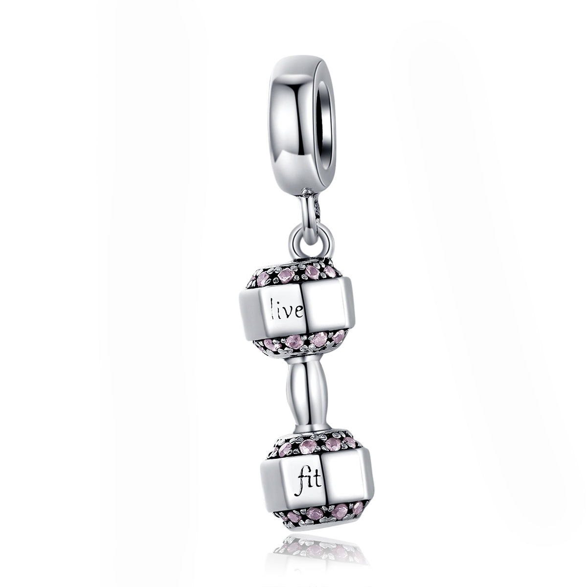 Dumbbell Dangle Charm - Lullaboo