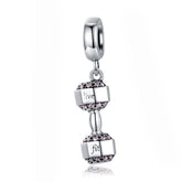 Dumbbell Dangle Charm - Lullaboo