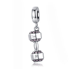 Dumbbell Dangle Charm - Lullaboo