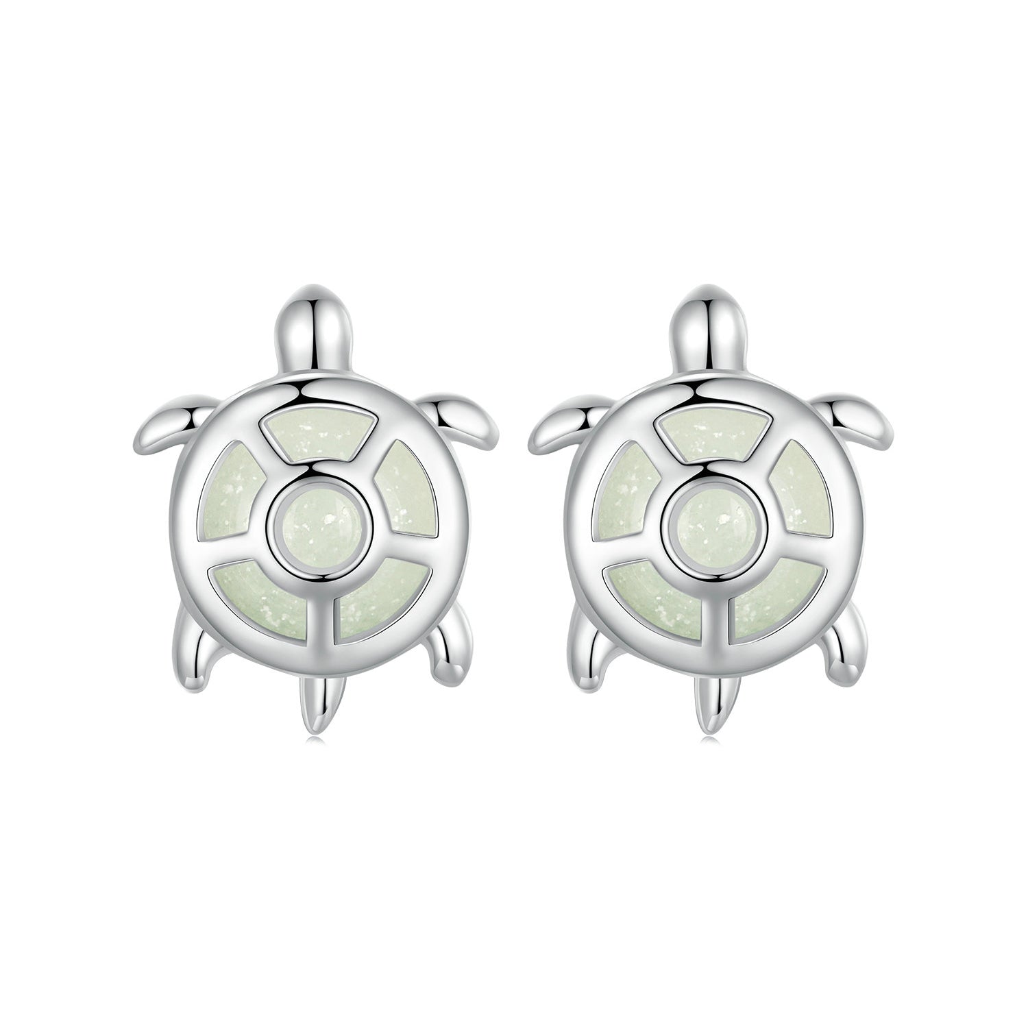 Glow-In-The-Dark Turtle Stud Earrings - Lullaboo