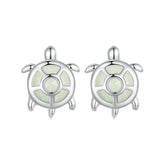 Glow-In-The-Dark Turtle Stud Earrings - Lullaboo