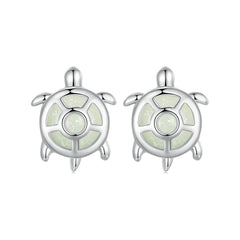 Glow-In-The-Dark Turtle Stud Earrings - Lullaboo