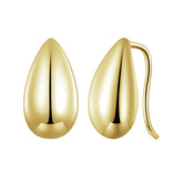 Gold Tear Drop Earrings - Lullaboo