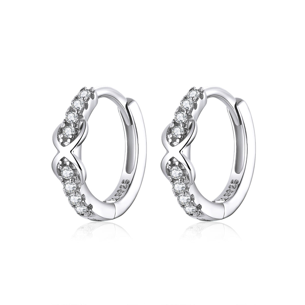 Infinity Hoop Earrings - Lullaboo