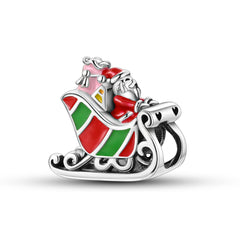 Santa Sleigh Charm - Lullaboo