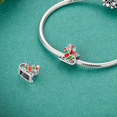 Santa Sleigh Charm - Lullaboo
