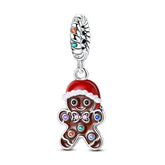 Gingerbread Man Dangle Charm - Lullaboo