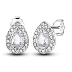 Tear Drop CZ Studs - Lullaboo