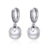 Glam Pearl Drop Earrings - Lullaboo