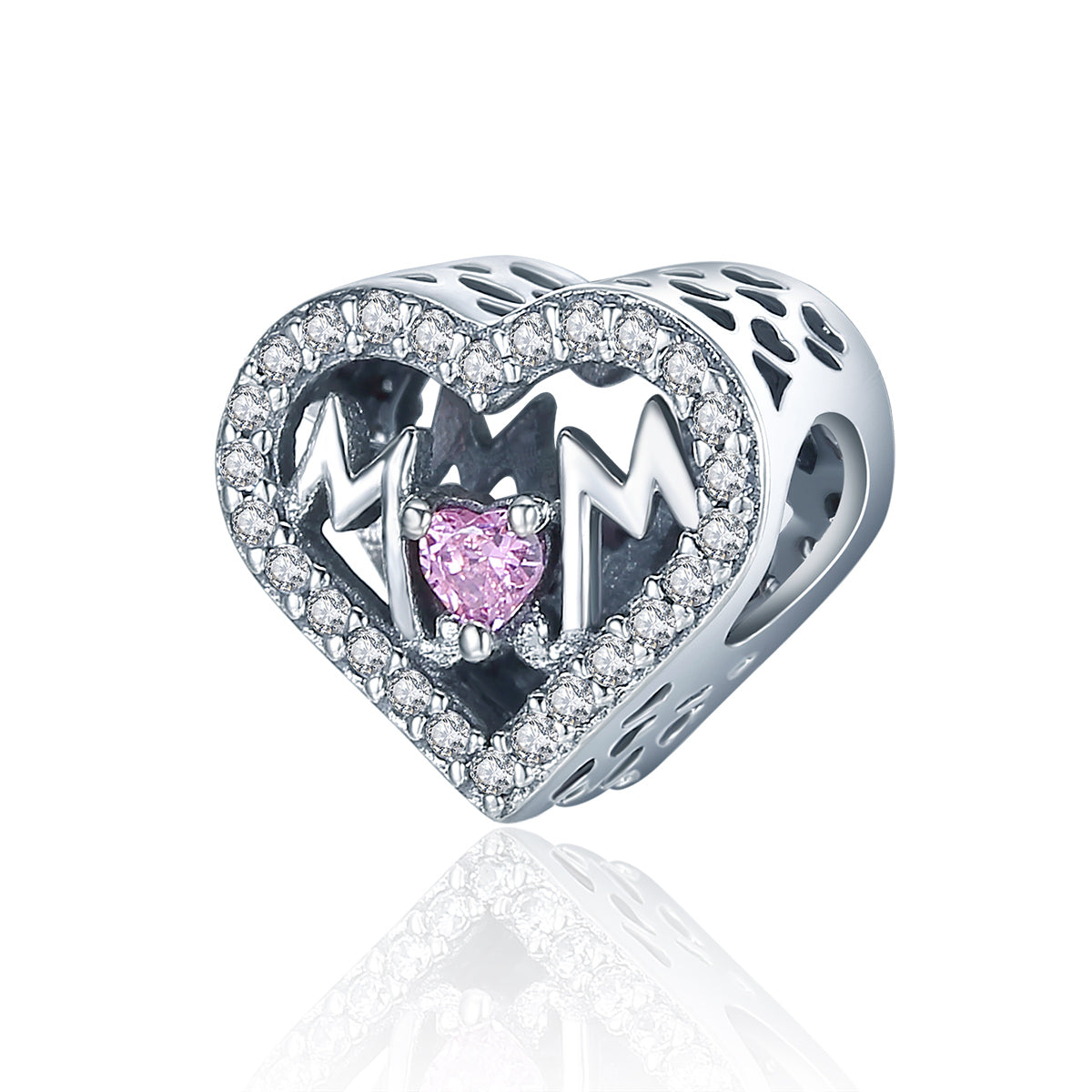 Mum Heart Charm - Lullaboo