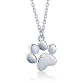 Paw Print Pendant Necklace - Lullaboo