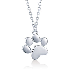 Paw Print Pendant Necklace - Lullaboo