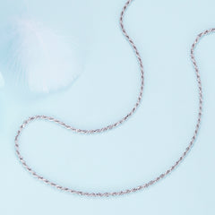 Twisted Silver Necklace - Lullaboo