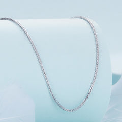 Simple Silver Chain Necklace - Lullaboo