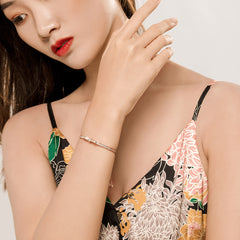 Rose Gold Bow Bracelet - Lullaboo