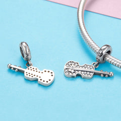 Violin Dangle Charm - Lullaboo
