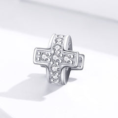 Silver Cross Charm - Lullaboo