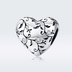 Silver Heart Charm - Lullaboo
